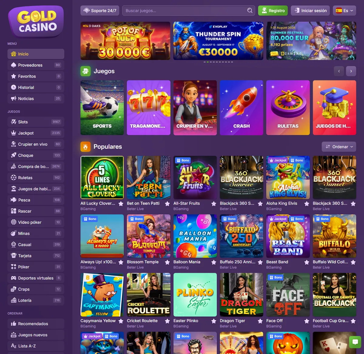 Casino of Gold